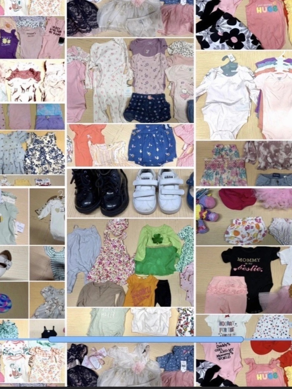 baby girl clothing lot over 132 pcs (0-12 months) (less than $1 per pc)
